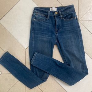 Size 24 Frame Le High Skinny Jean NEW